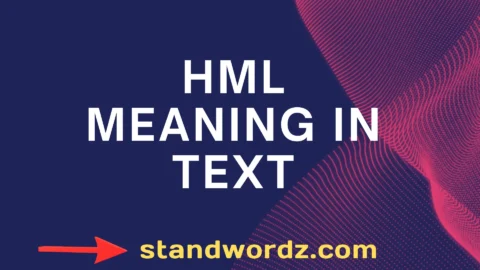 hml meaning in text