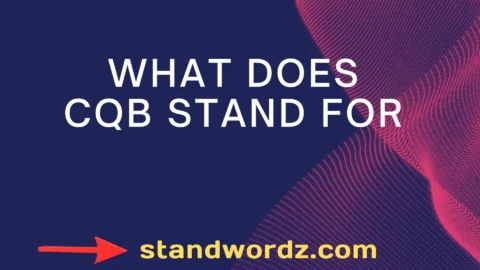 what does cqb stand for