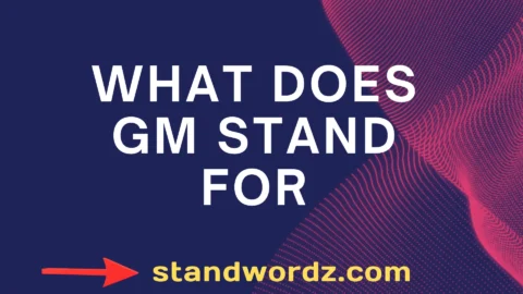 what does gm stand for