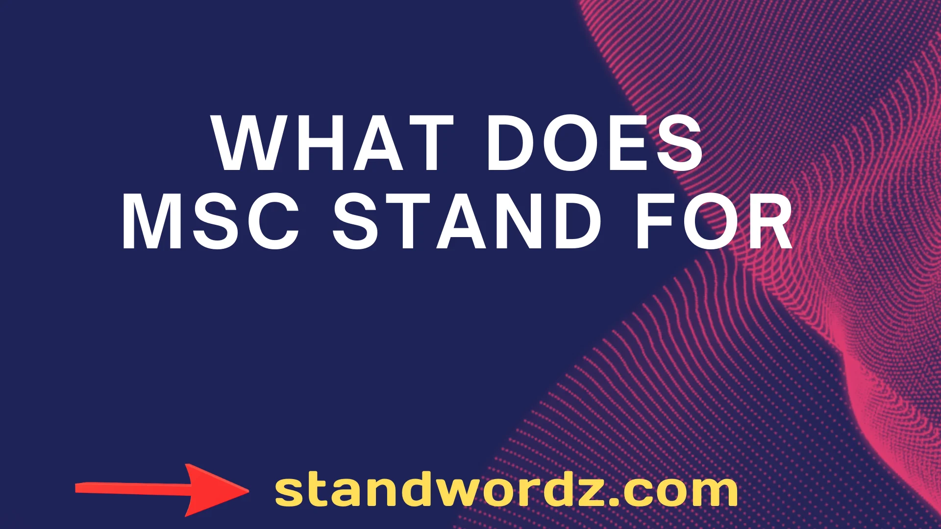 What Does MSc Stand For? Your Quick Guide to the MSc Degree