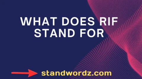 what does rif stand for