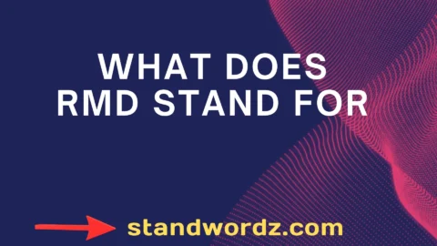 what does rmd stand for