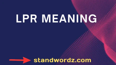 lpr meaning