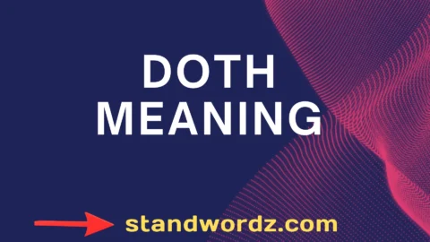 doth meaning