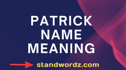 patrick name meaning