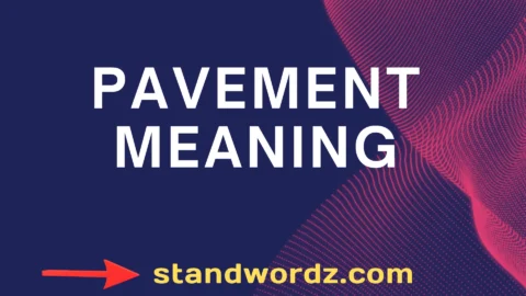pavement meaning