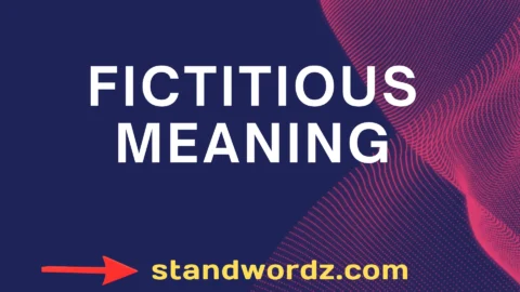 fictitious meaning
