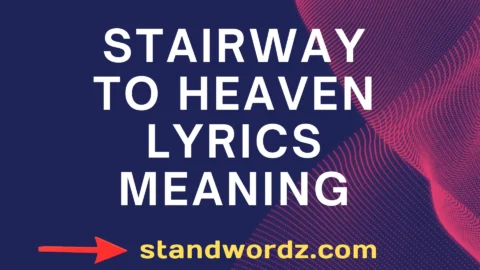 stairway to heaven lyrics meaning