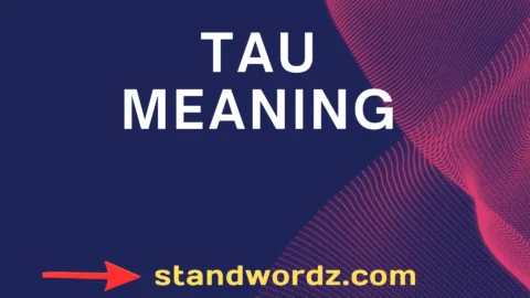 tau meaning