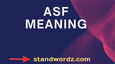 asf meaning