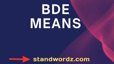 bde means