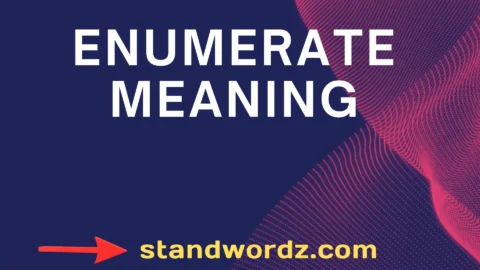 enumerate meaning