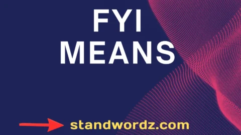 fyi means