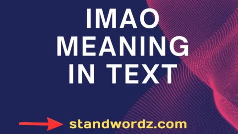 imao meaning in text