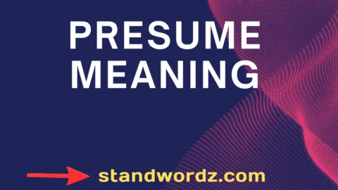 presume meaning