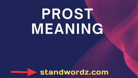 prost meaning