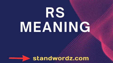 rs meaning