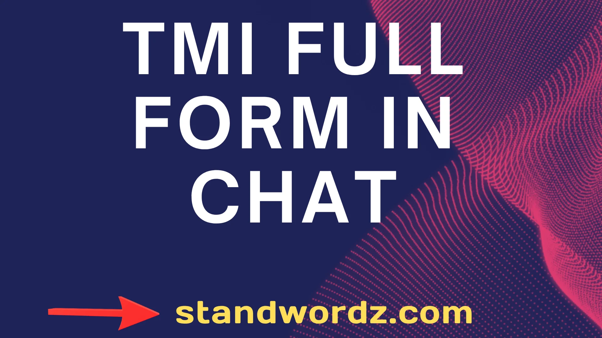 TMI Full Form in Chat: Internet Slang Meaning Explained Simply