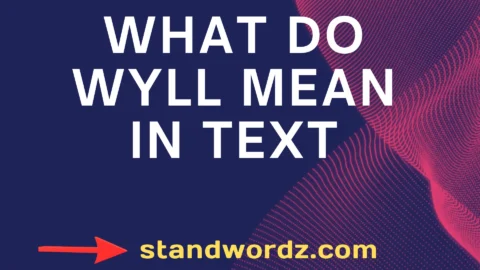 what do wyll mean in text
