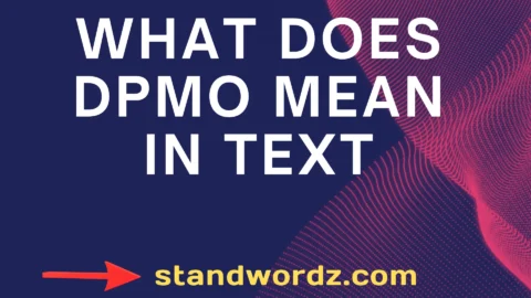 what does dpmo mean in text