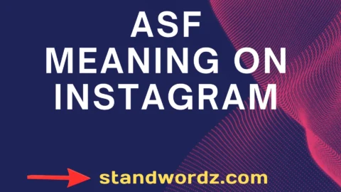 asf meaning on instagram