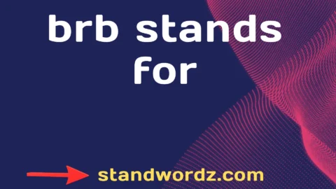 brb stands for