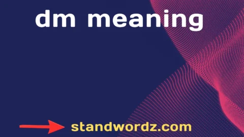 dm meaning