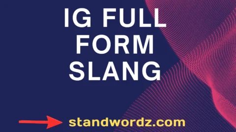 ig full form slang