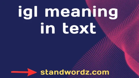 igl meaning in text