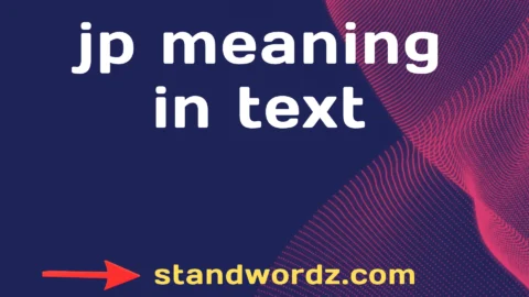 jp meaning in text