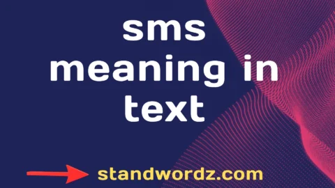 sms meaning in text
