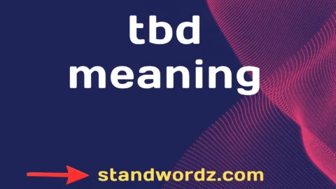 tbd meaning