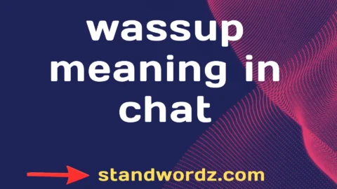 wassup meaning in chat