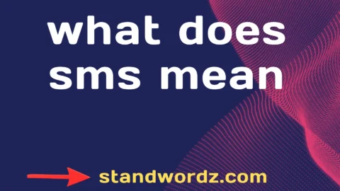 what does sms mean