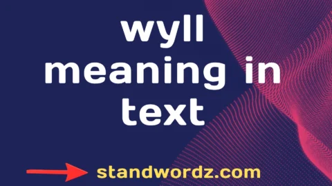 wyll meaning in text
