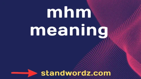 mhm meaning