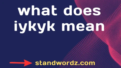 what does iykyk mean