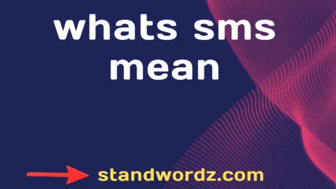 whats sms mean