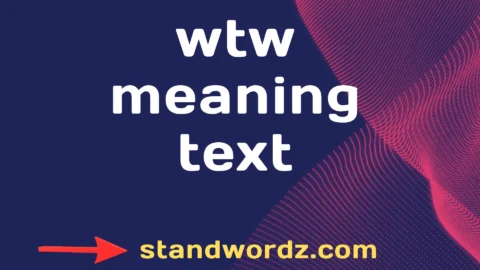 wtw meaning text